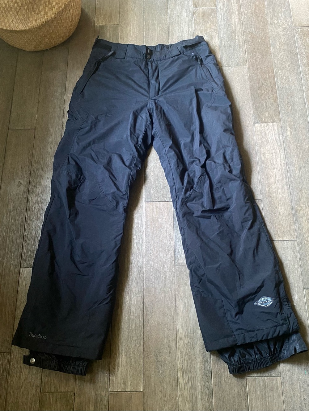 Columbia Men's Black Bugaboo Omni-Tech Snow/Ski Pants - Size S